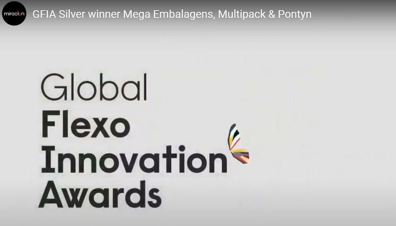 Mega Embalagens, en asociación con Multipack y Pontyn ganador del premio Global Flexo Innovation Awards