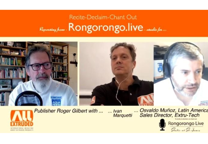 Conversando sobre Extrusión en Rongorongo Live con Osvaldo Muñoz 