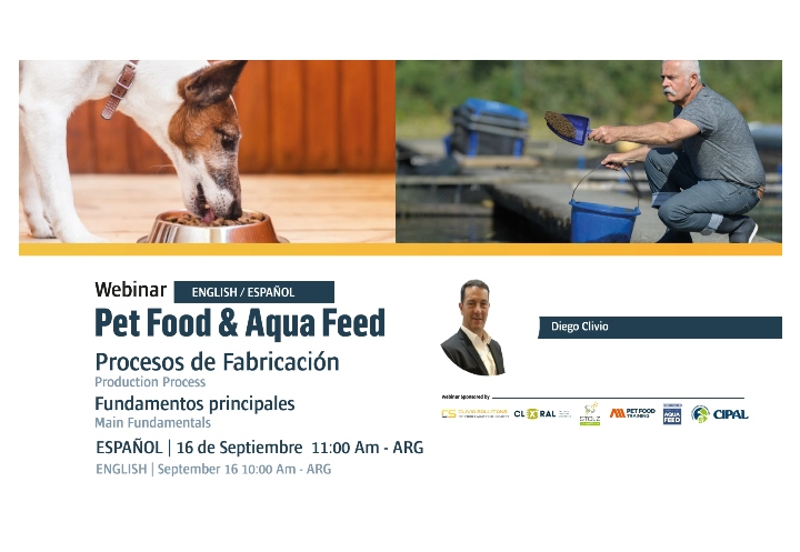 ¿Quieres ver el Video completo del Webinar de Proceso de Elaboración de Pet Food & Aqua Feed?